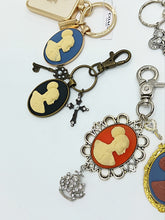 Load image into Gallery viewer, Sister You Hold the Key Handbag Cameo Key Charms -Large