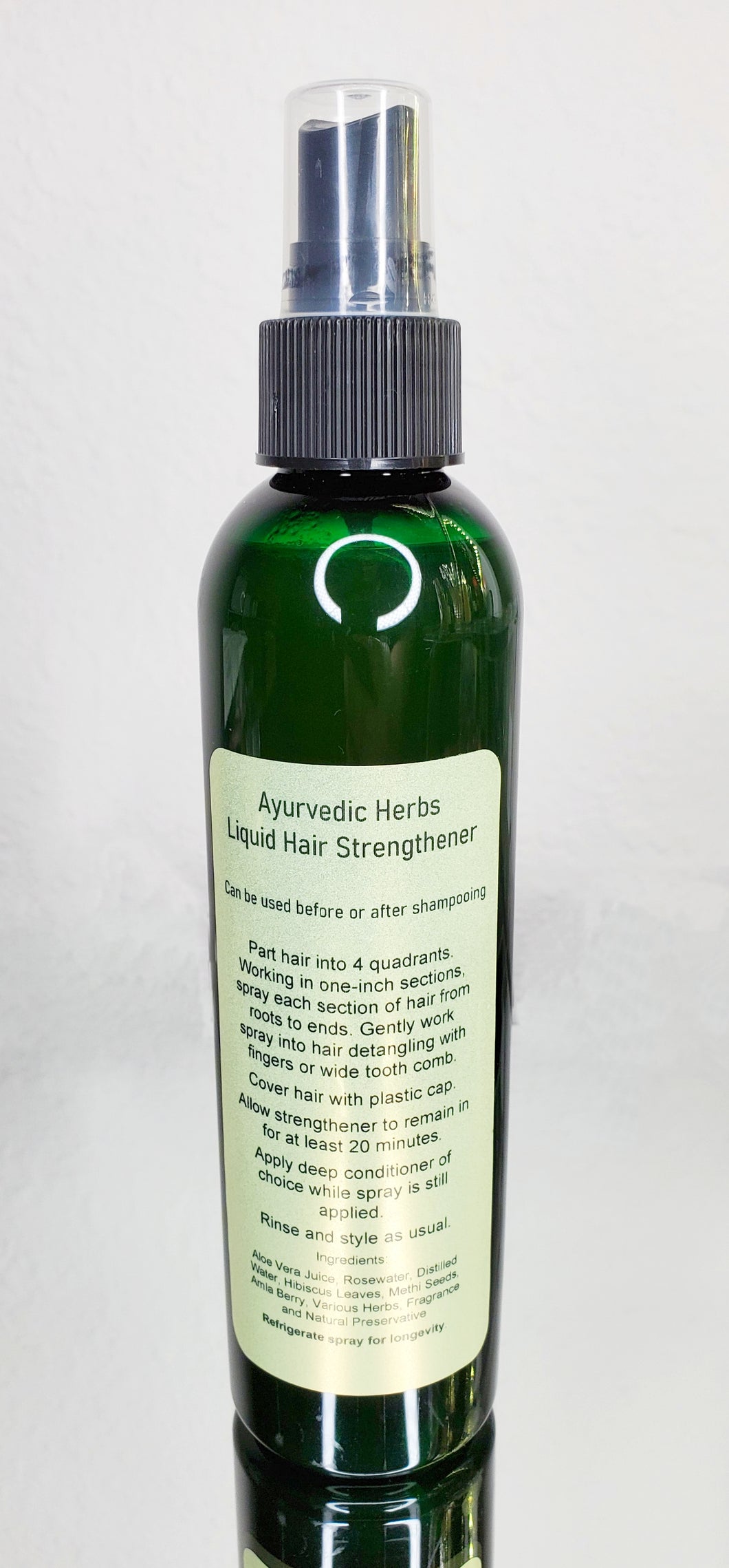 Ayurvedic Herbs Liquid Hair Strengthener (REFILL FOR SPRAY BOTTLES) 10 Oz ($25)